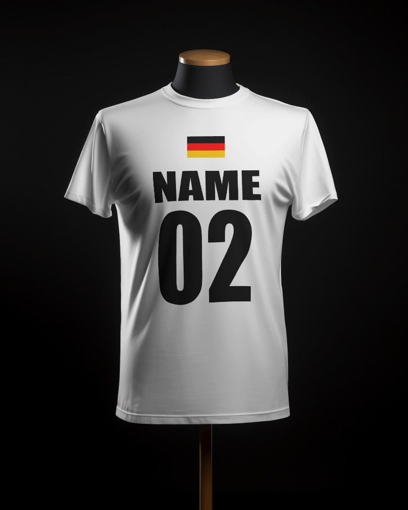 TShirt EM Personalisiert Deutschland