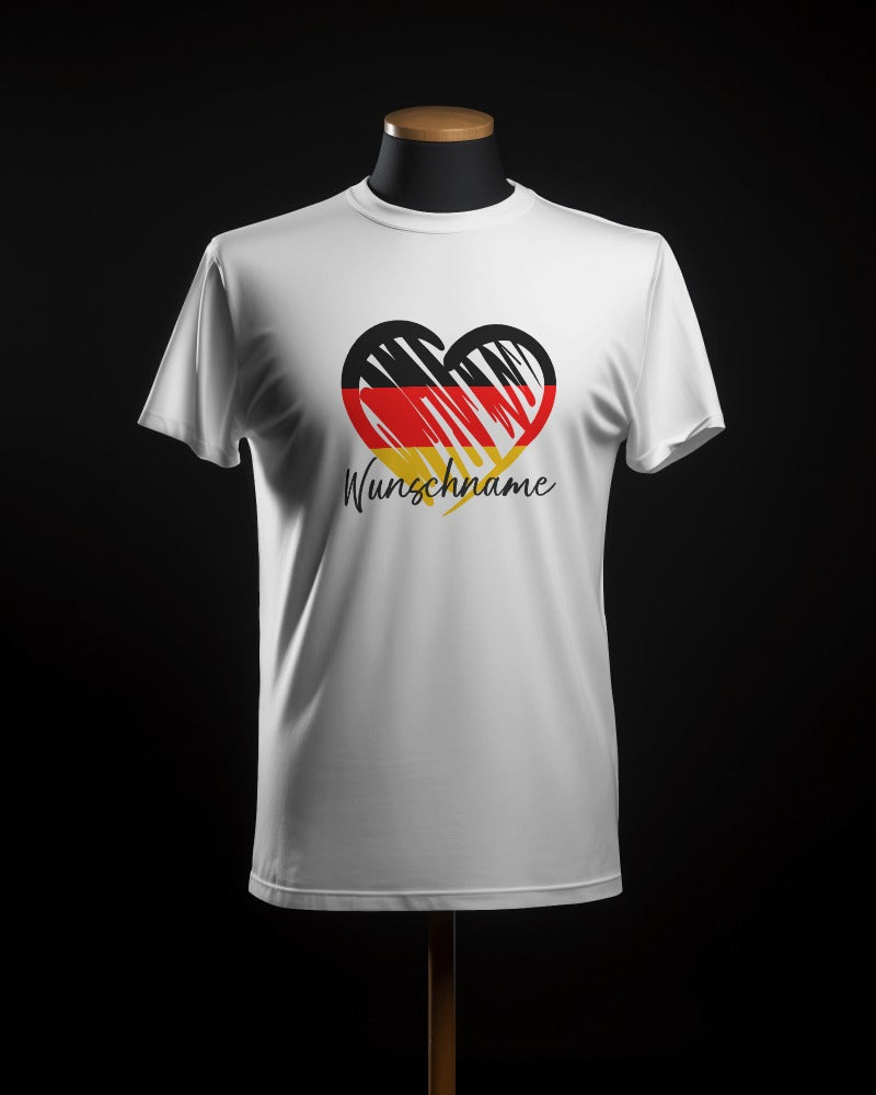 TShirt EM Personalisiert Deutschland