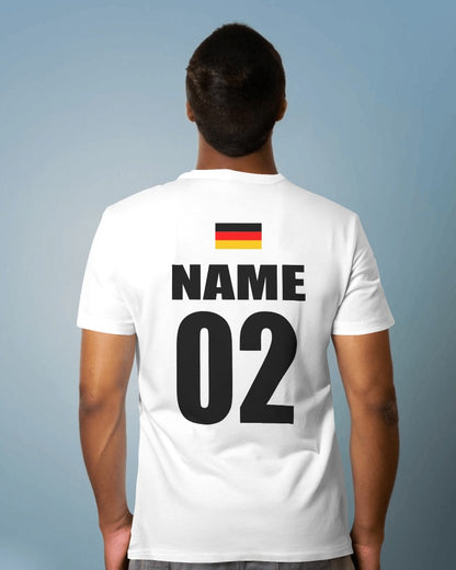 TShirt  EM Personalisiert Deutschland