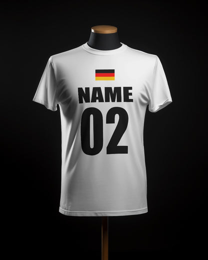 TShirt  EM Personalisiert Deutschland